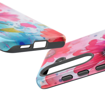 Vibrant Floral Dance - Samsung Case