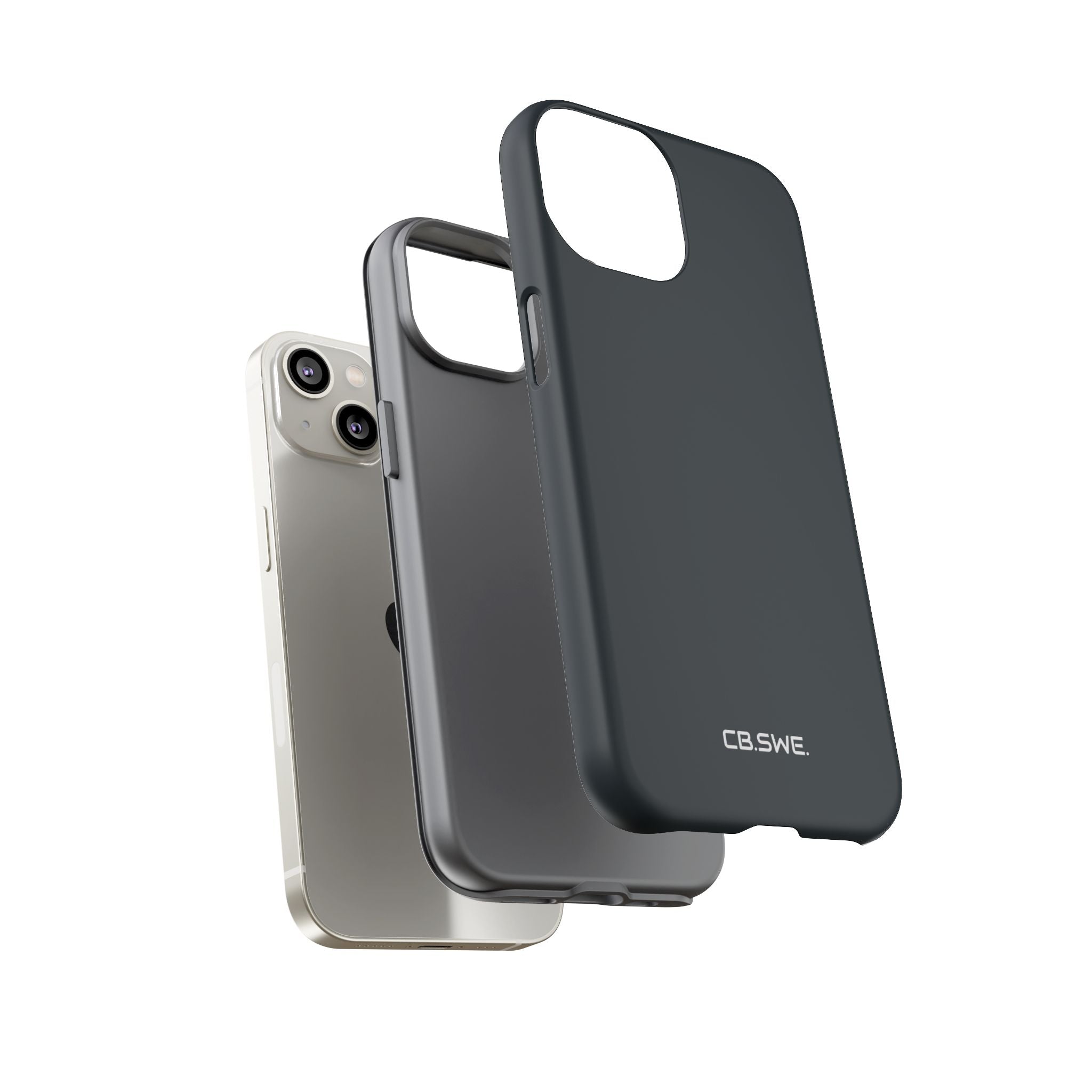 Gunmetal iPhone Hülle - Robust
