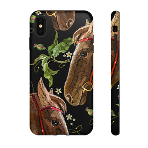 Horse Drawing - Protective Phone Case