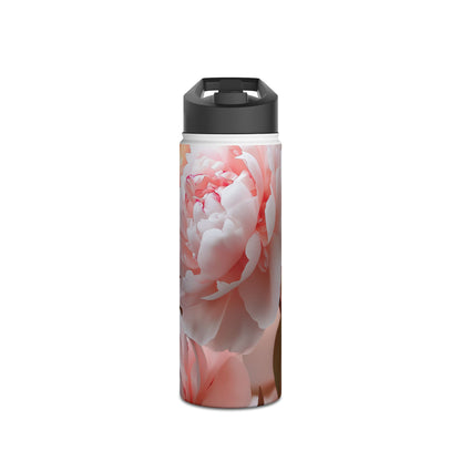 Peony Moonlight - Stainless Steel Water Bottle