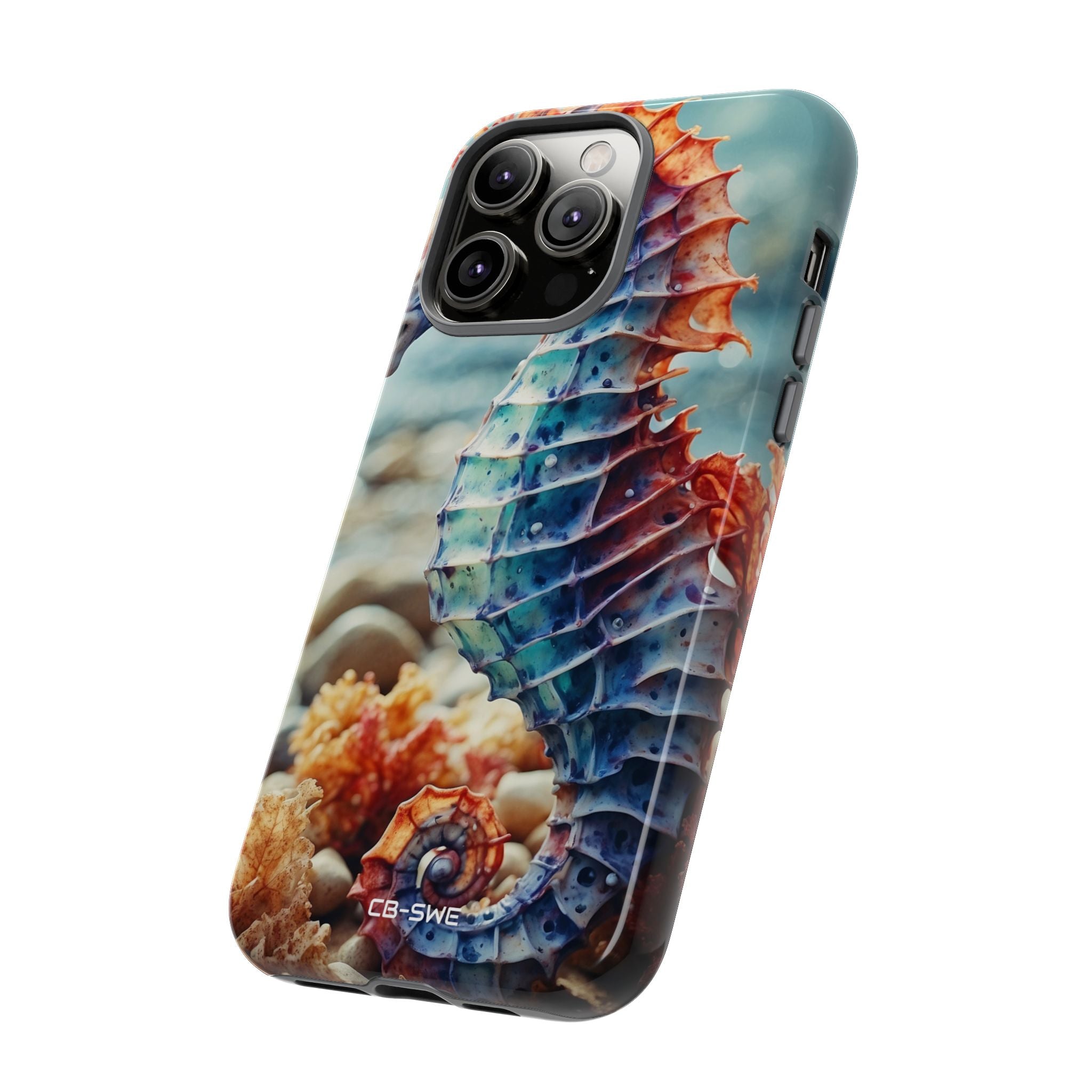 Seahorse Dances Freely - iPhone Case
