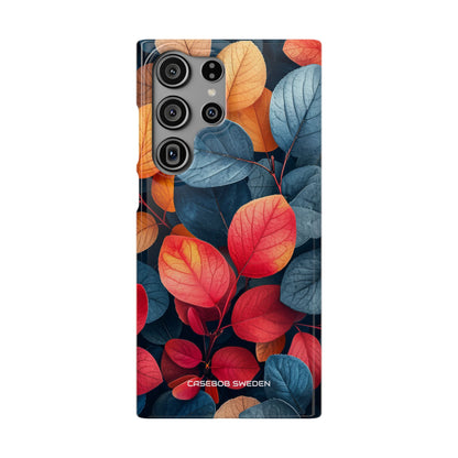 Vibrant Nature Leaves - Slim Samsung S23 Phone Case