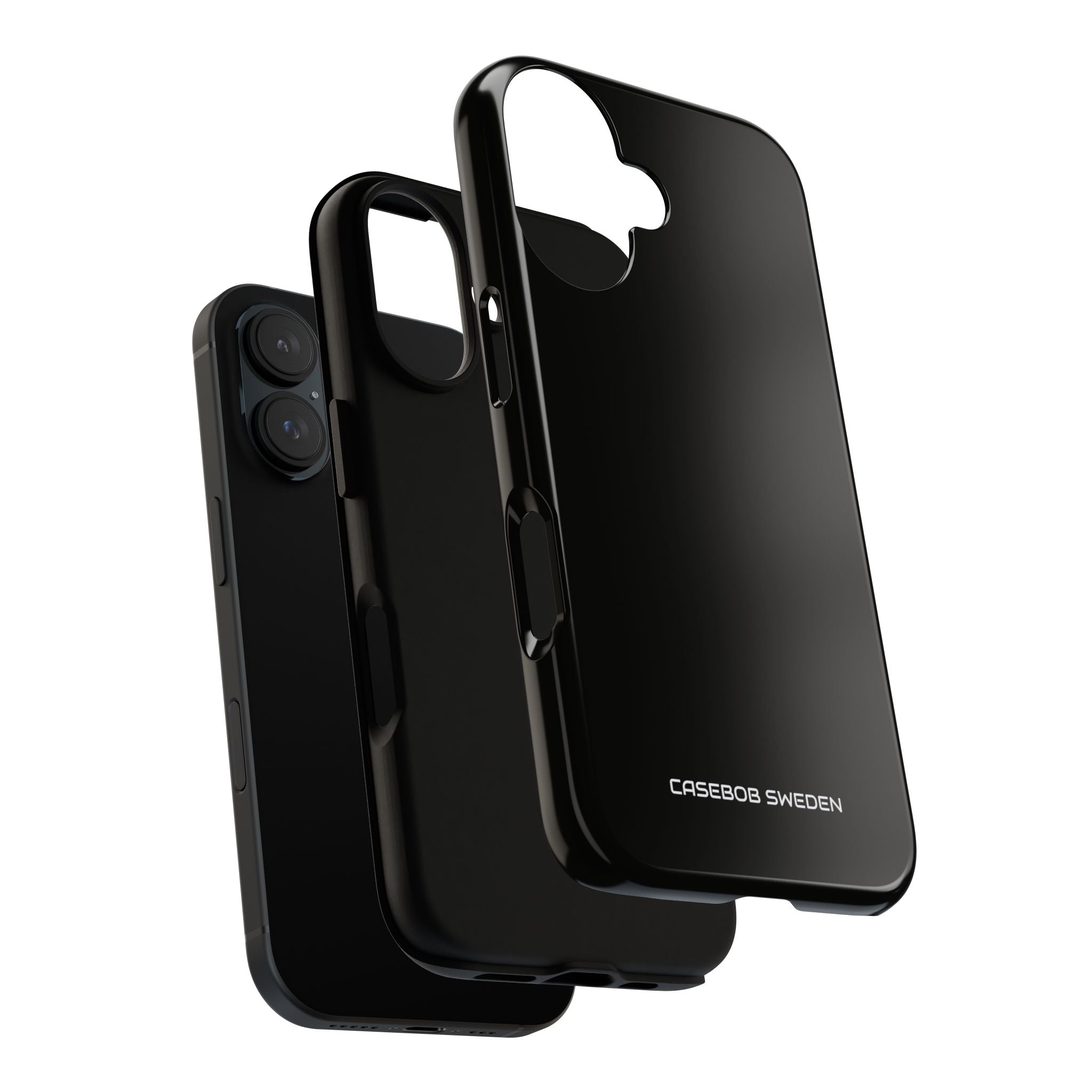 Black - Tough iPhone 16 Phone Case