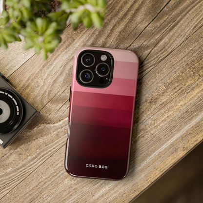 Pink Horizon Bands iPhone 16 Pro Case - Tough