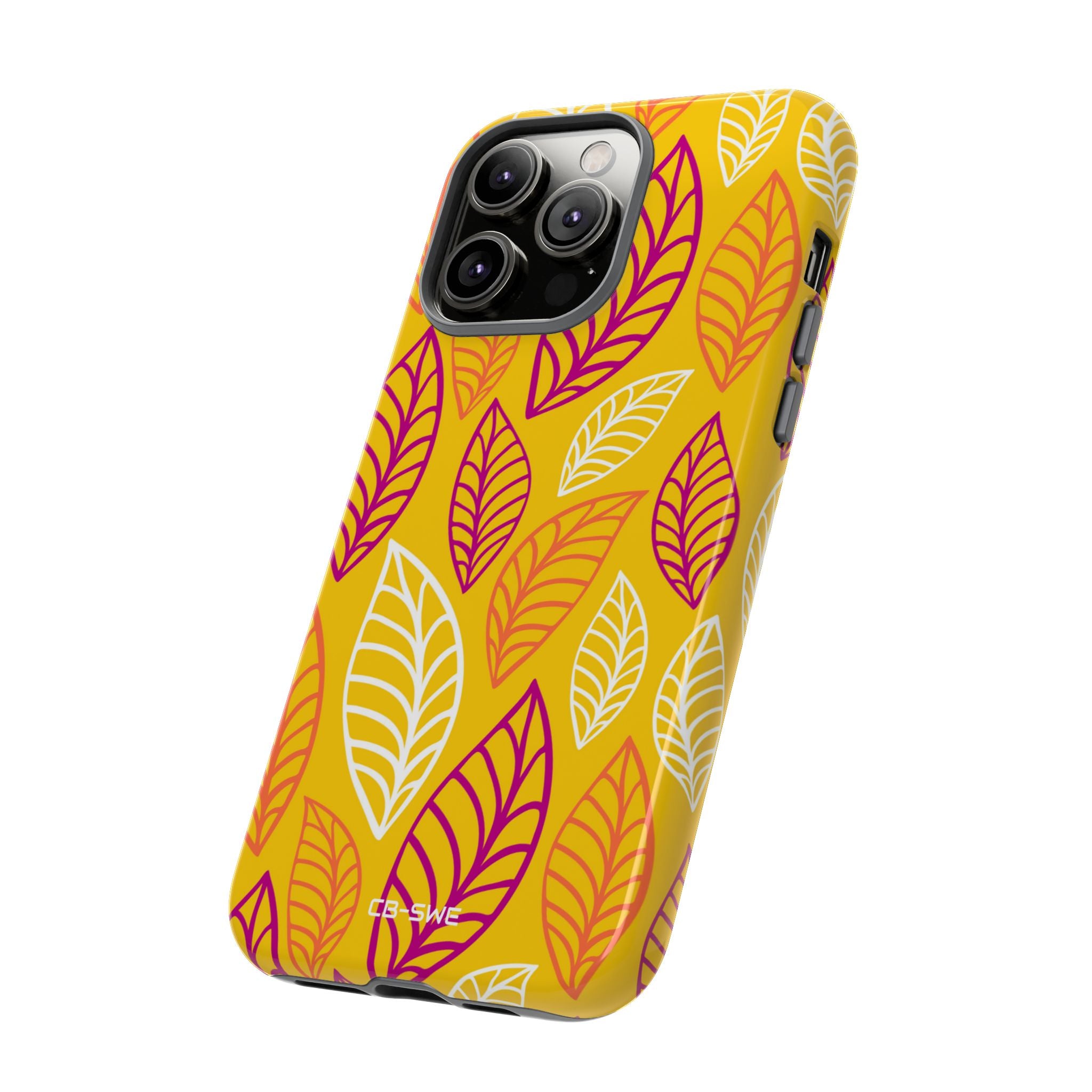 Vibrant Leaf Symphony - iPhone Case