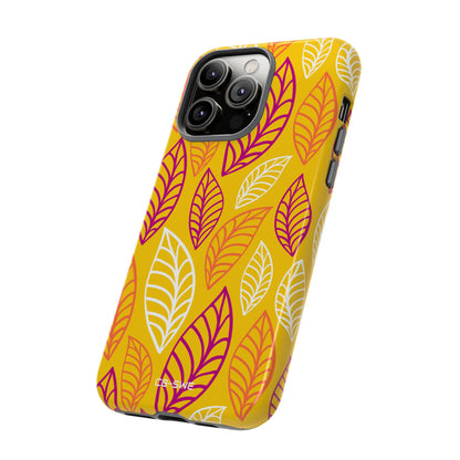Vibrant Leaf Symphony - iPhone Case