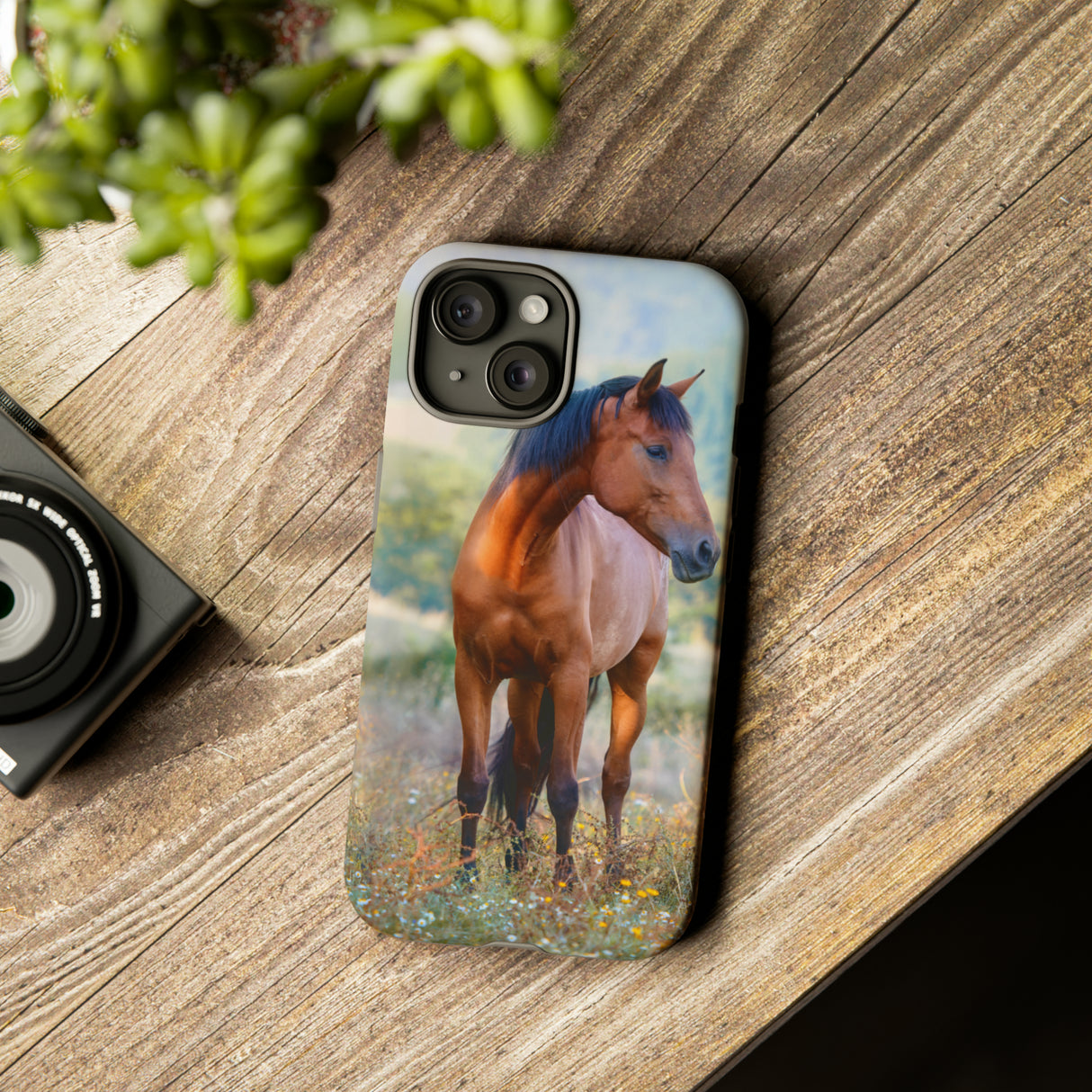 Chestnut Thoroughbred - Protective Phone Case