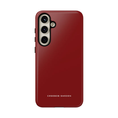 Dark Red Samsung S24 - Tough Phone Case