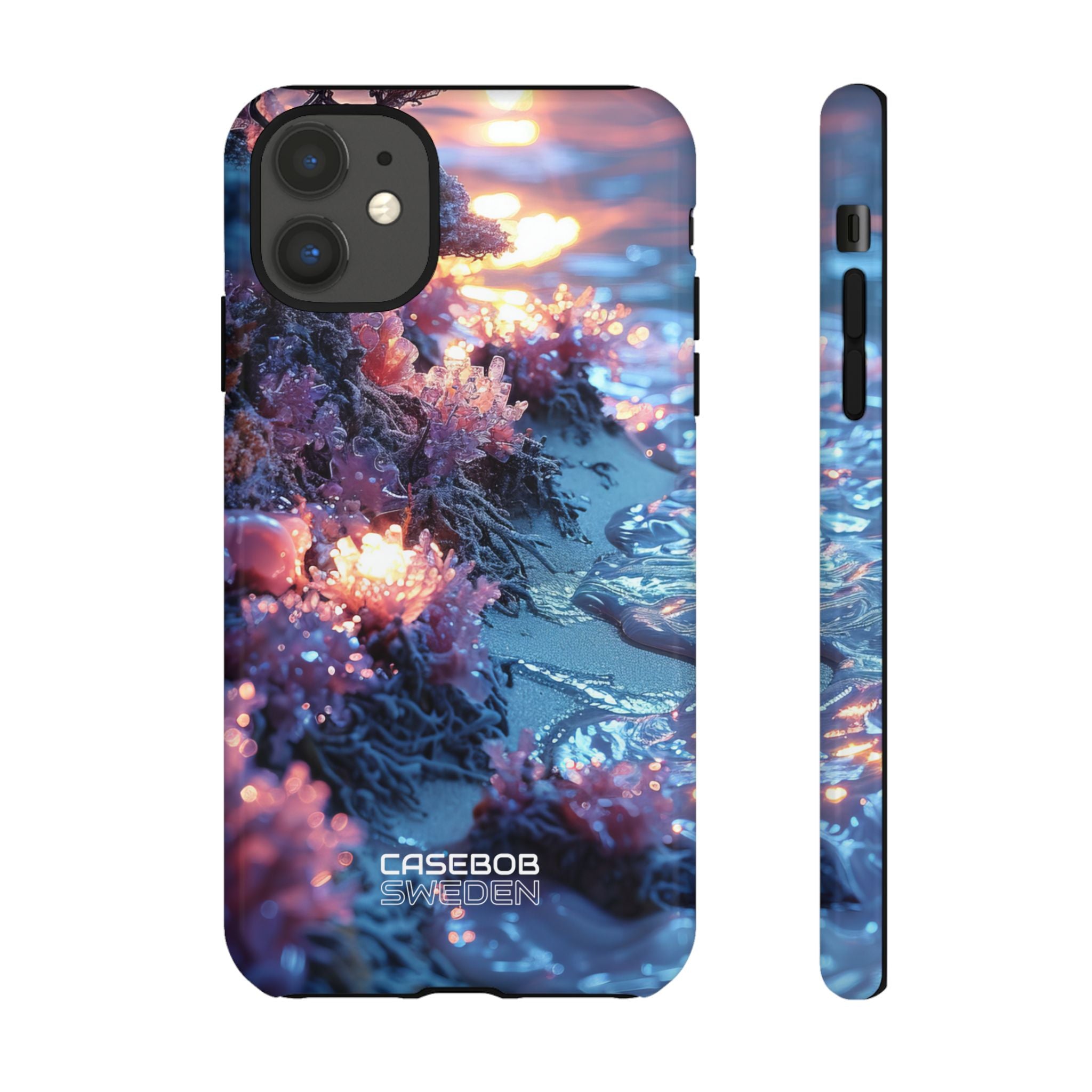 Crystal Sunset Shore iPhone 11 - Tough