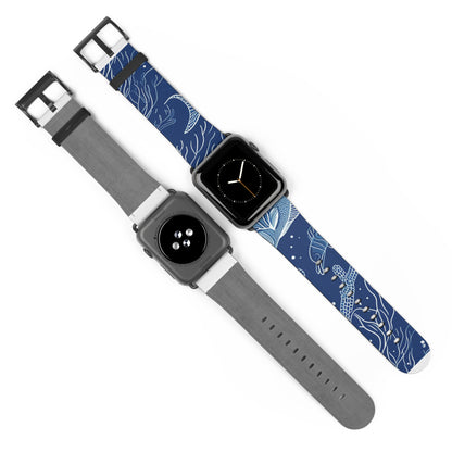 Blue Scale Reef - Watch Band