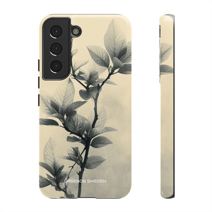 Beige Branch Art - Tough Samsung S22 Phone Case