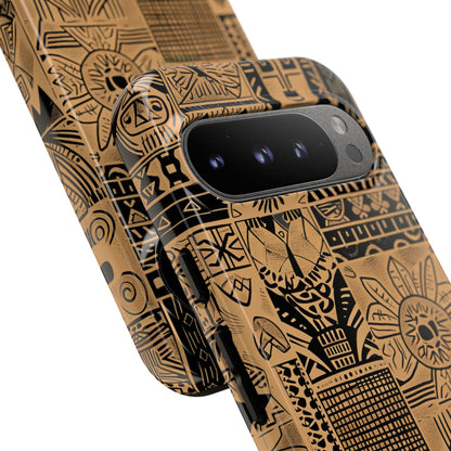 Tribal Faces Google Pixel 9 Pro Case - Tough