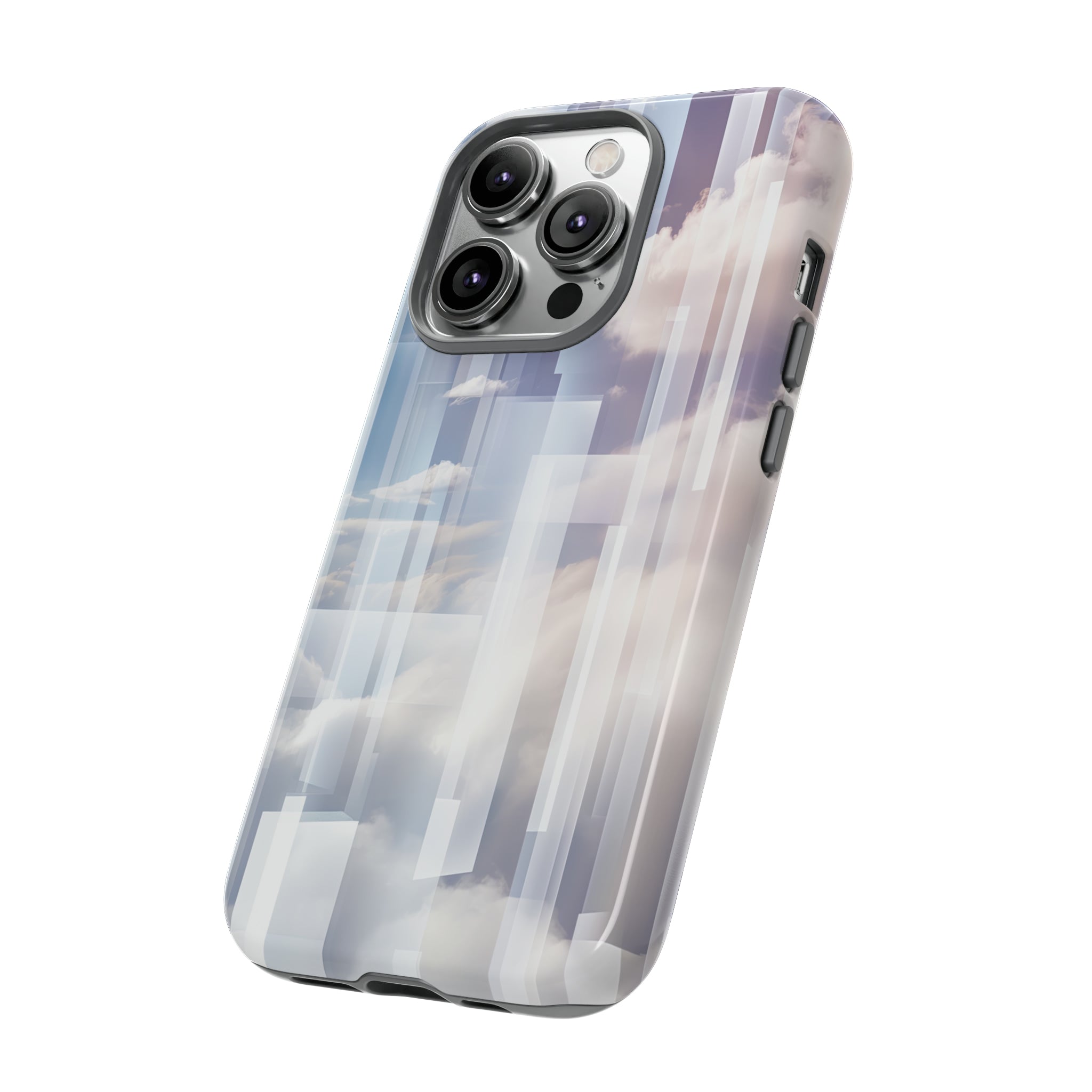 Cloudscape Gradient: Computing Elegance - Protective Phone Case