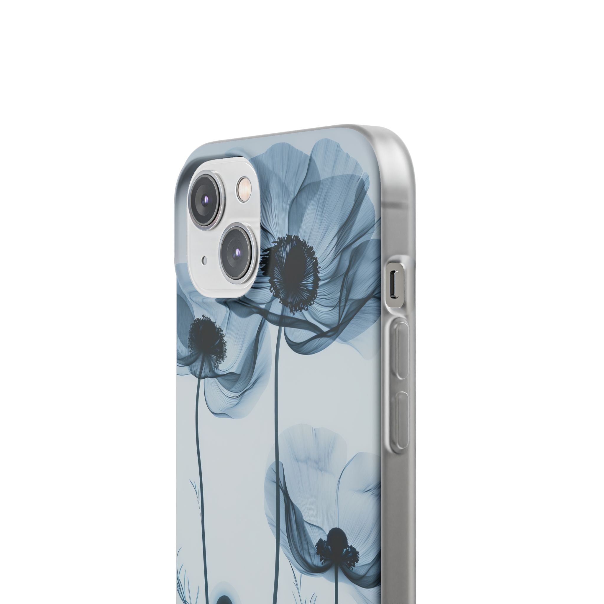 Tranquil Poppy Bloom | Flexible Phone Case for iPhone