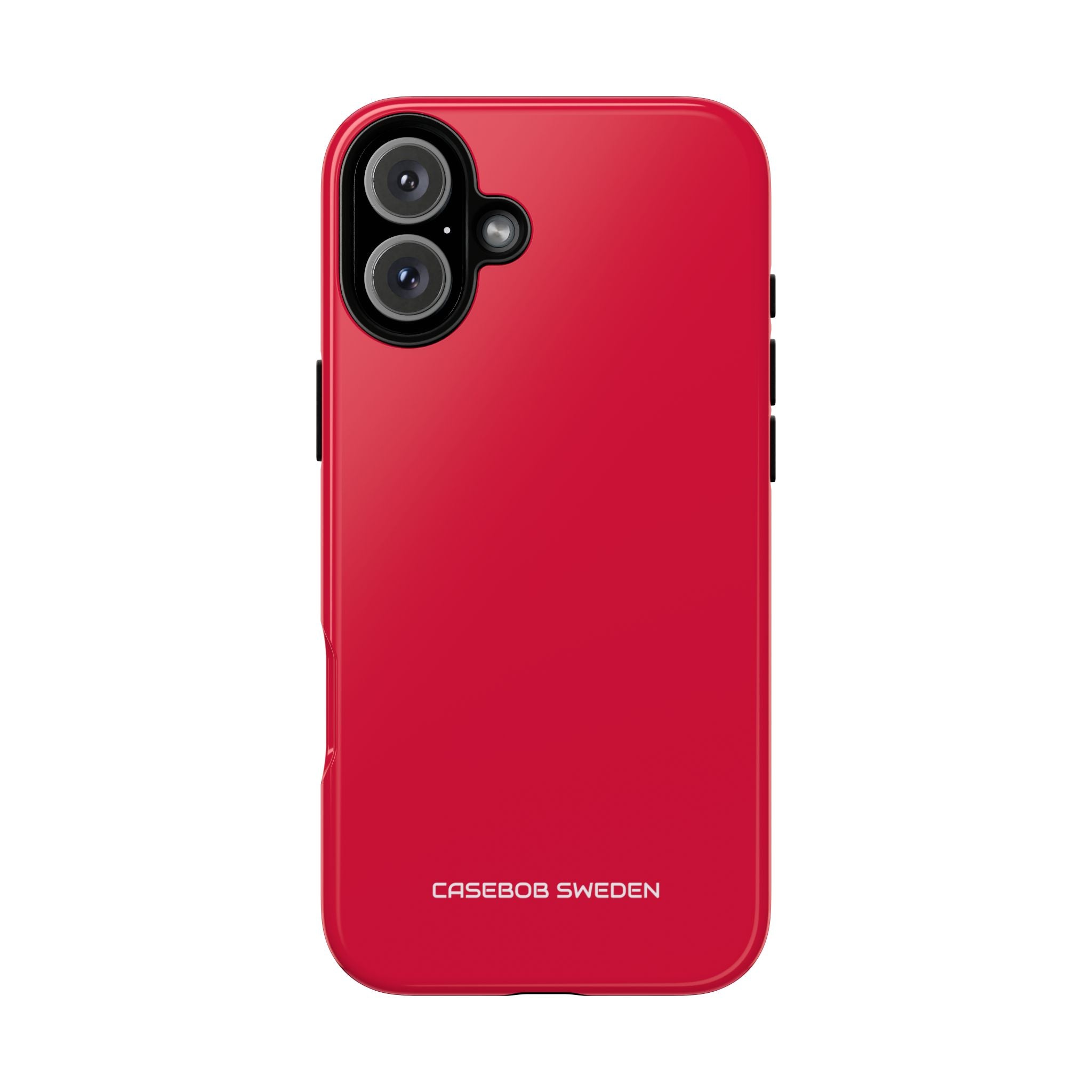 Crimson Red - Tough iPhone 16 Phone Case