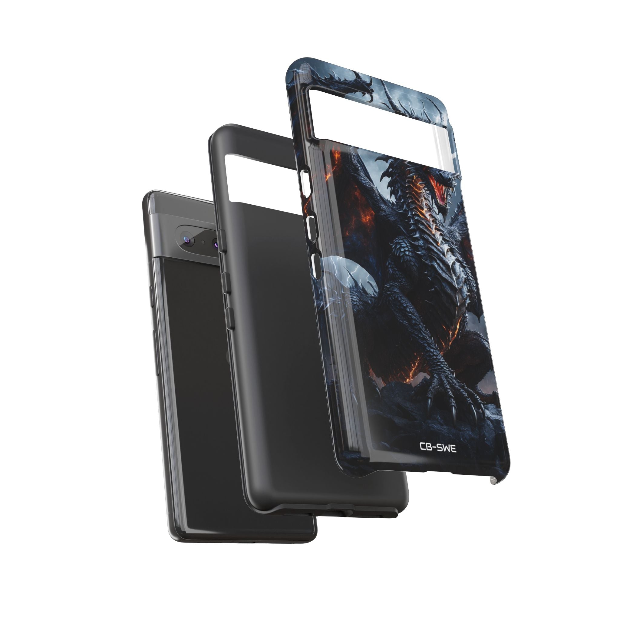 Fiery Wings Unleashed - Google Pixel Case