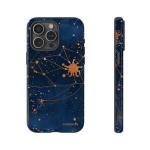 Zodiac Splendor Unveiled - Protective Phone Case