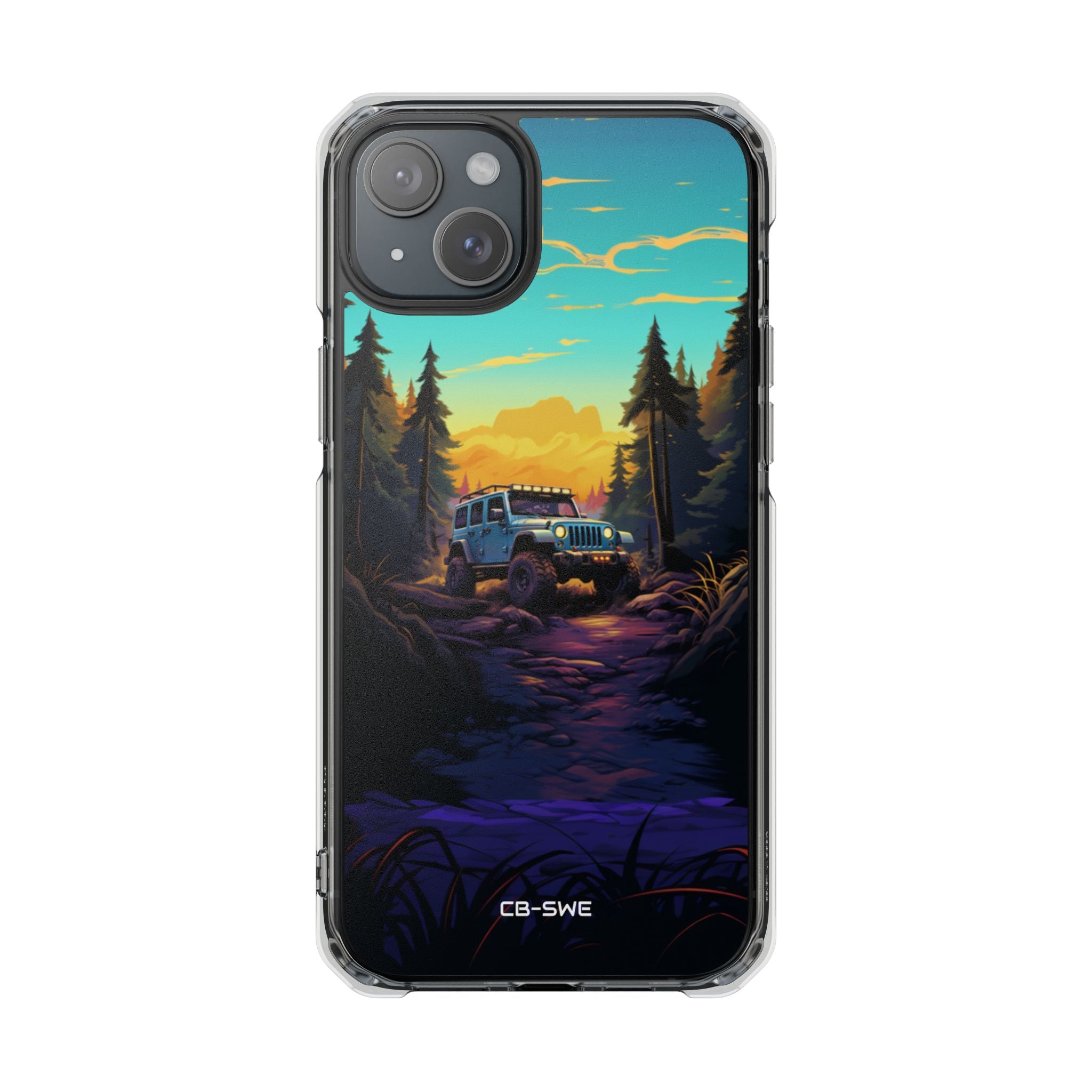 Sunset Adventure Trail iPhone Case - Impact