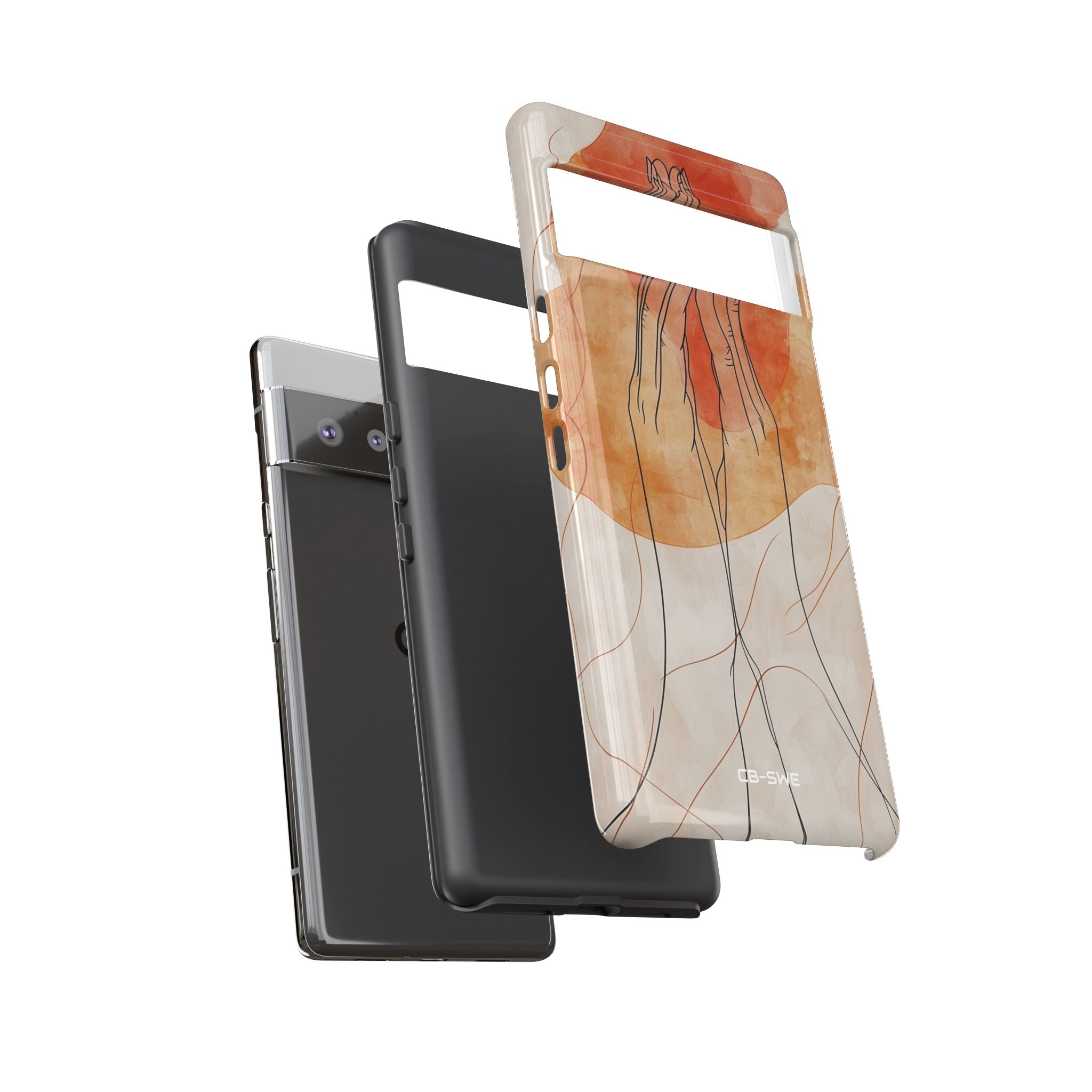 Hands Embrace Light - Google Pixel Case