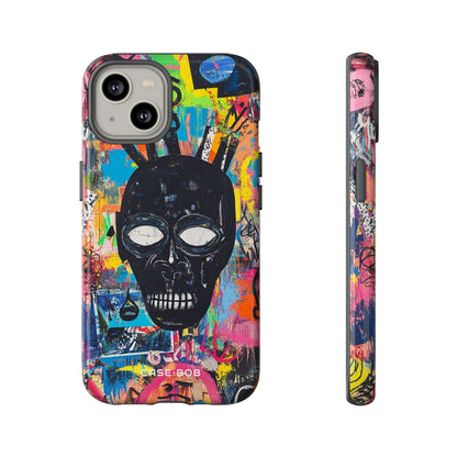Skull Vortex iPhone 14 Case - Tough