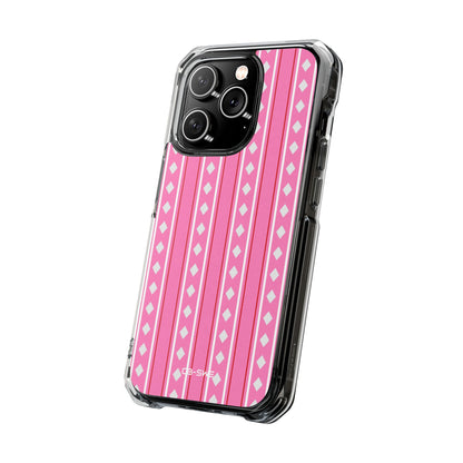 Pink Diamonds Symmetry iPhone Case - Impact