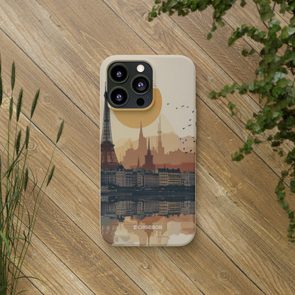 Parisian Sunset Serenity | Biodegradable Phone Case