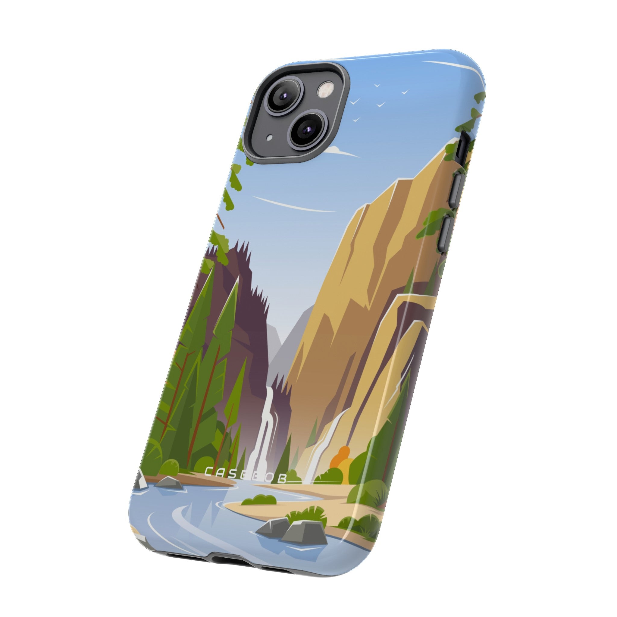 Waterfall at National Park iPhone Case (Protective)