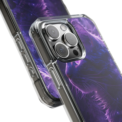 Mystical Starlit Cat iPhone Case - Impact