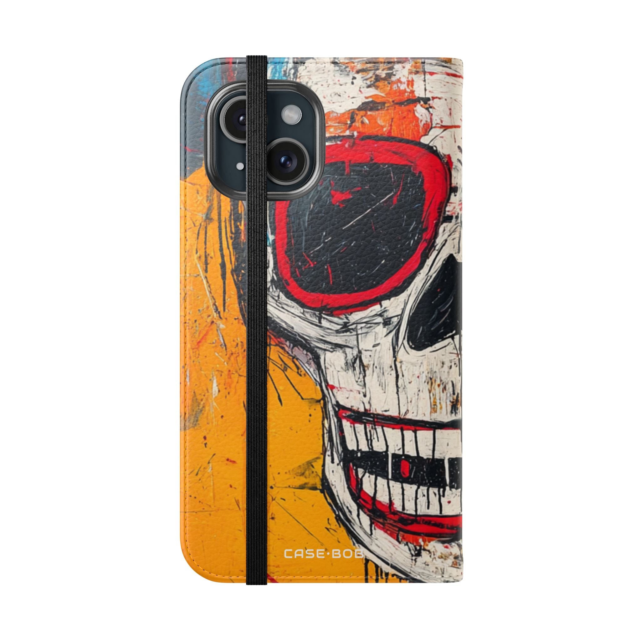 Skull Frenzy - iPhone 15 Case - Wallet