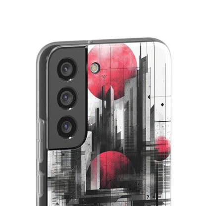 Cyber Gridscape | Flexible Phone Case for Samsung Galaxy