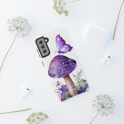 Whimsical Butterfly Perch - Samsung Case