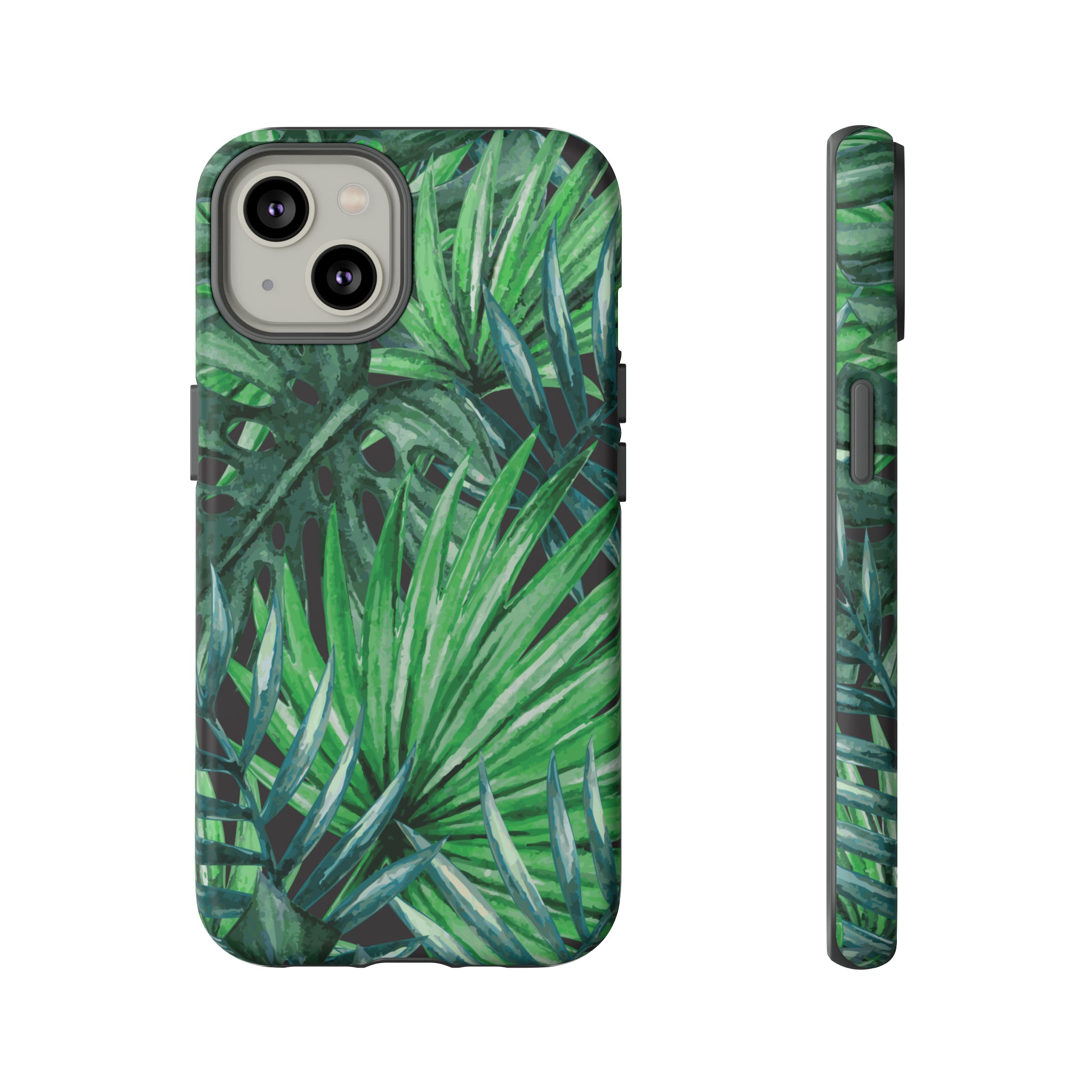 Watercolor Tropical Palm - Protective Phone Case