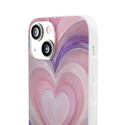 Radiant Heartbrush iPhone 13 mini Case - Soft