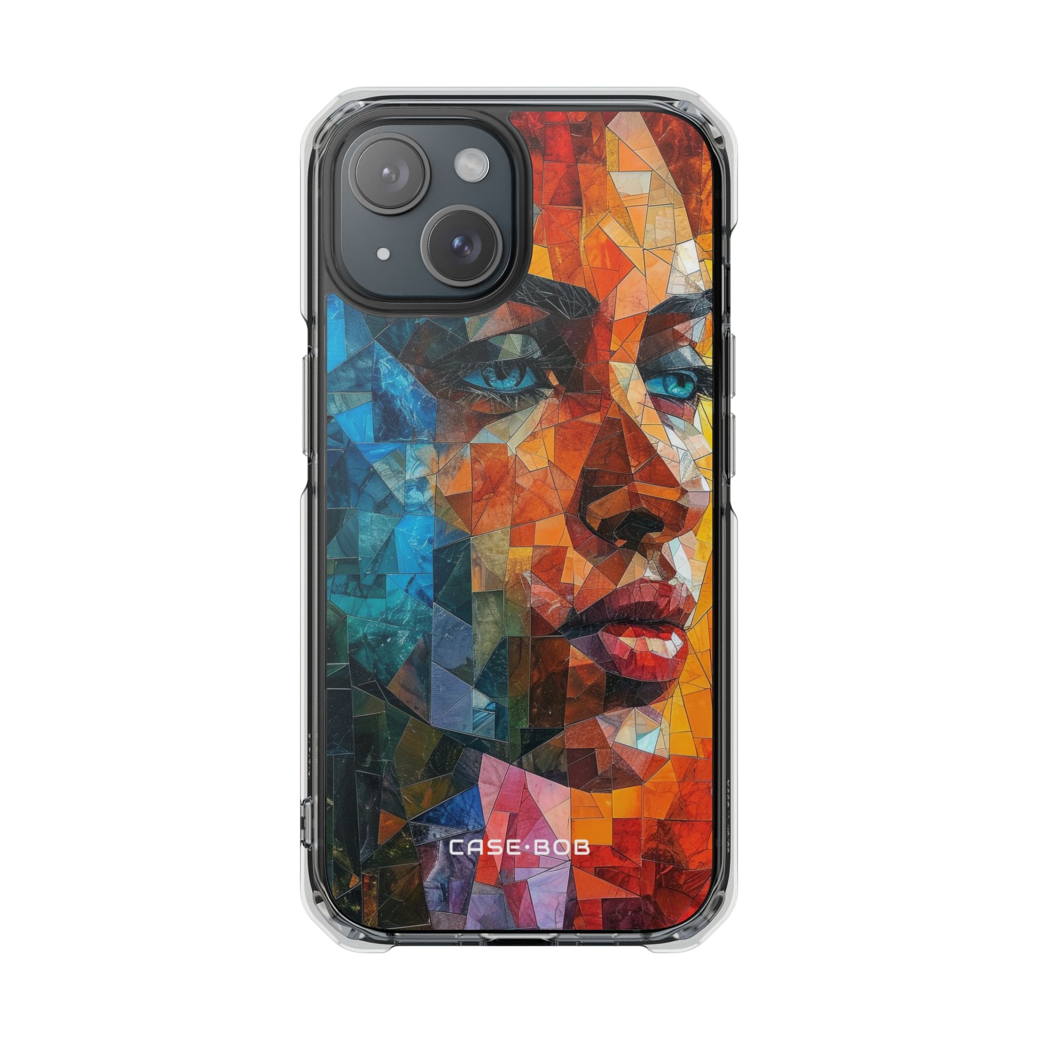 Mosaic Gaze iPhone 15 Case - Impact