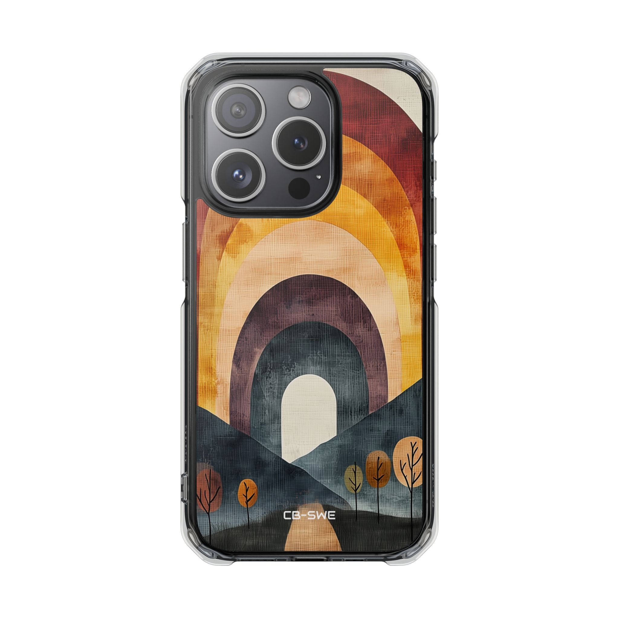 Earthy Arches Embrace iPhone Case - Impact