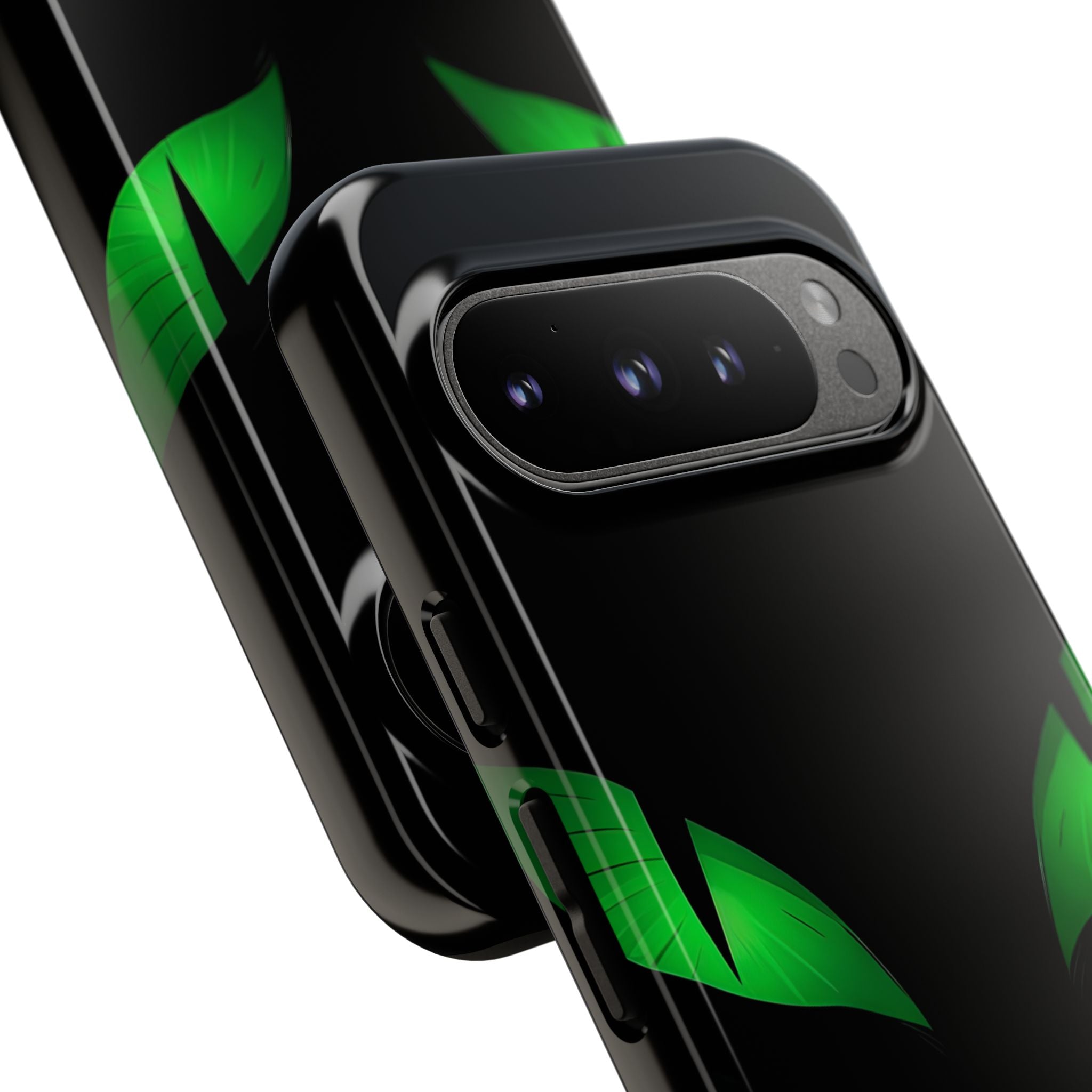 Glowing Green Eyes Google Pixel 9 - Tough