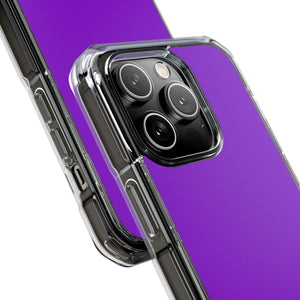 French Violet | Handyhülle für iPhone (Clear Impact Case - Magnetisch)