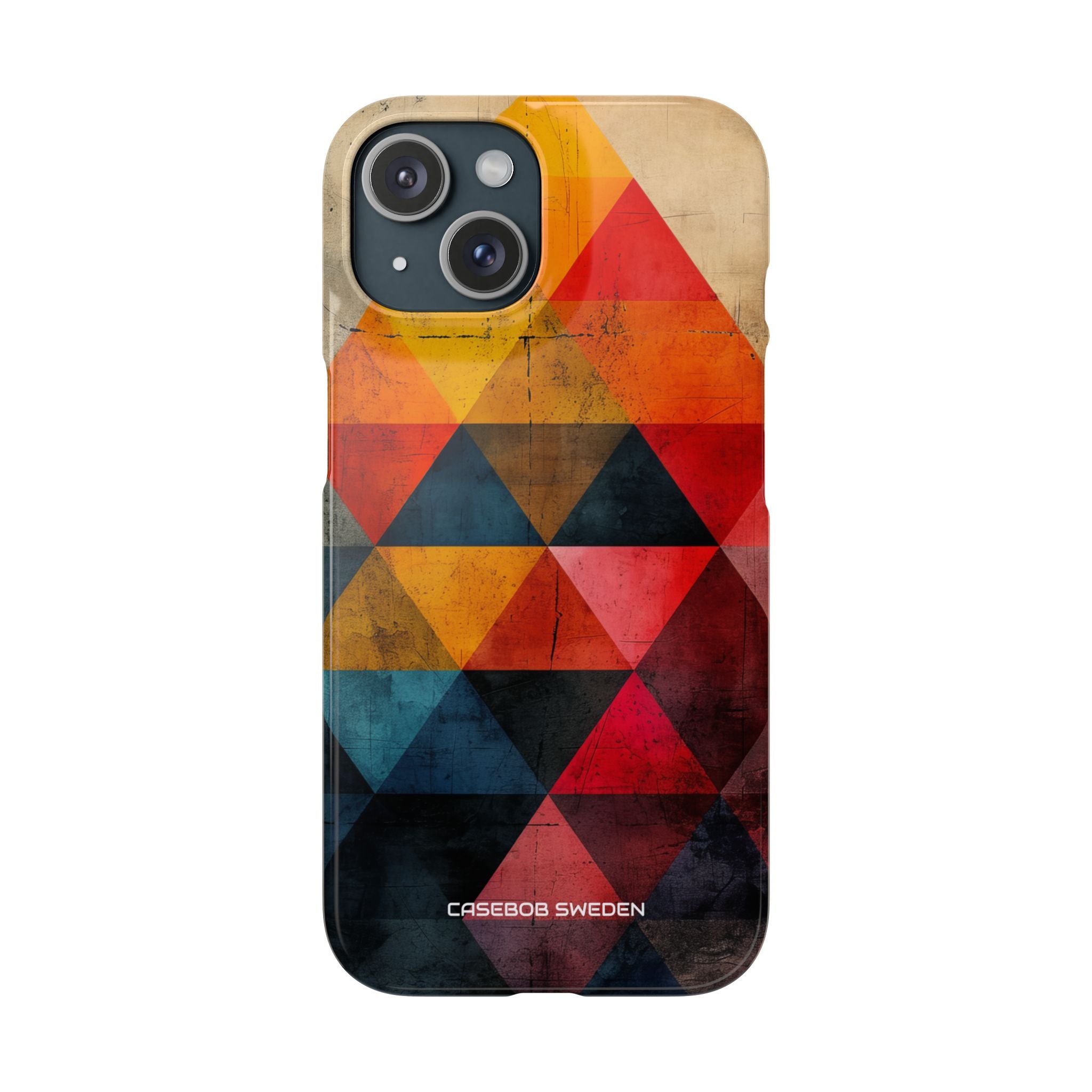 Geometric Energy - Slim iPhone 15 Phone Case