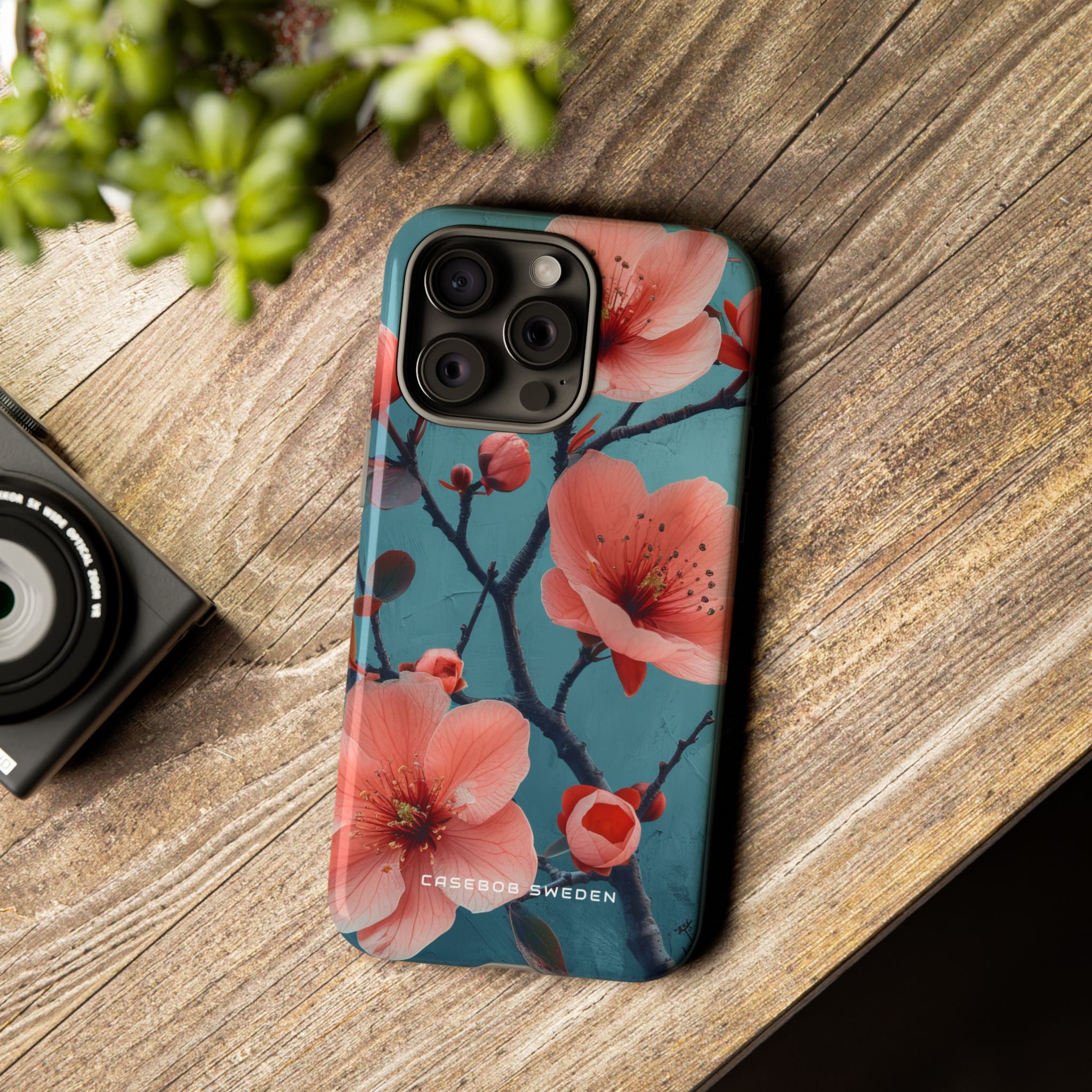 Floral Harmony Burst iPhone 15 - Tough Phone Case