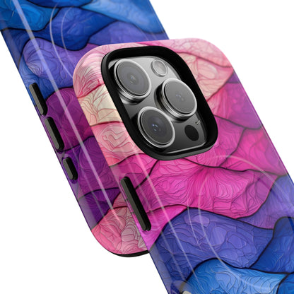 Wavy Vein Gradient iPhone 16 Pro Case - Tough+