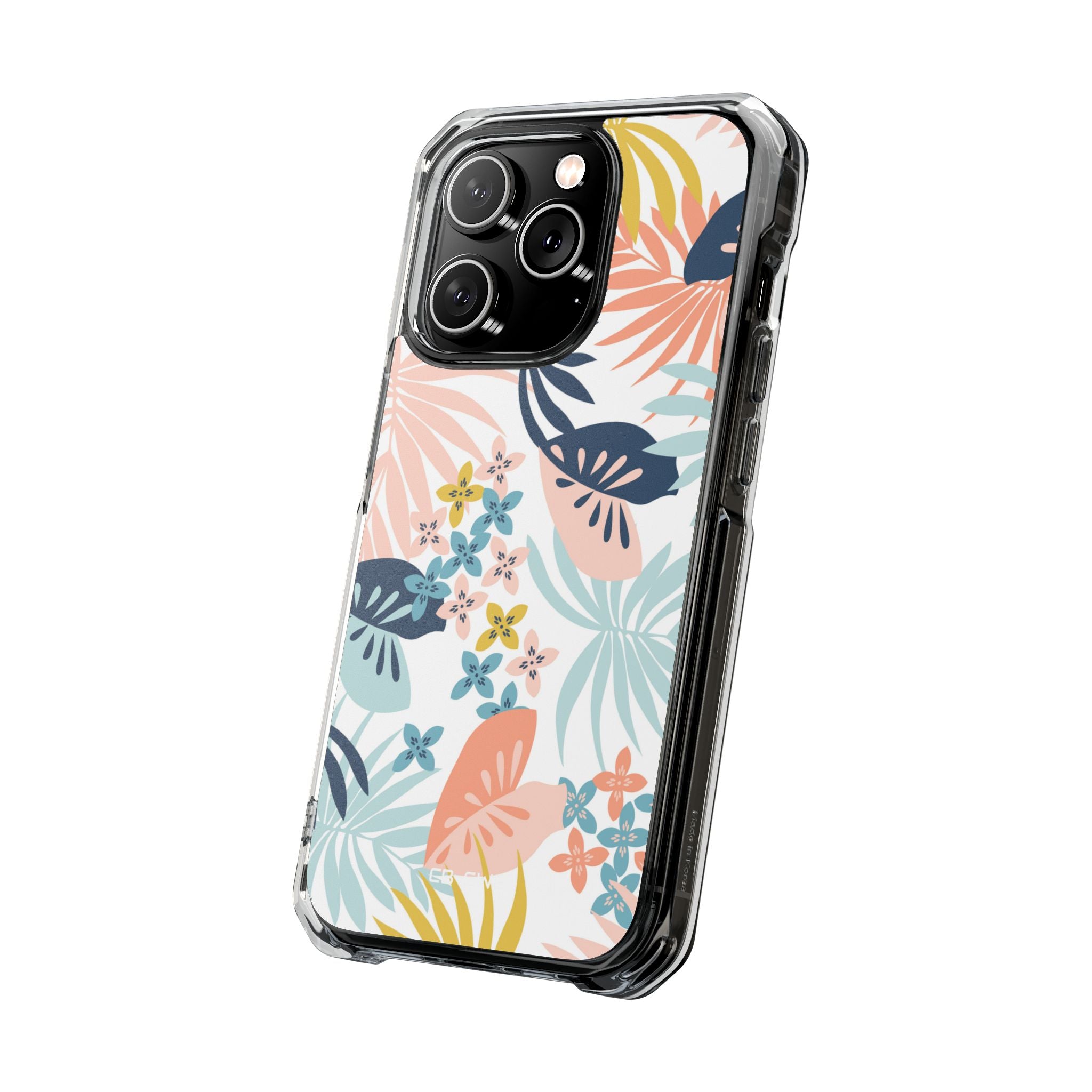 Tropical Foliage Blooms iPhone Case - Impact