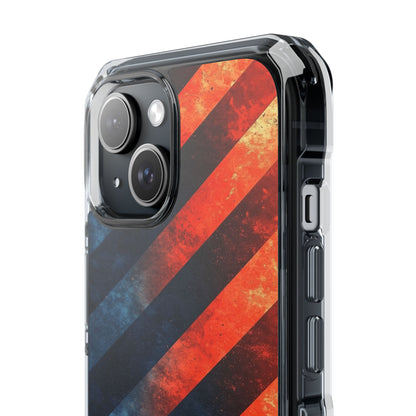 Diagonal Blaze iPhone 15 Case - Impact