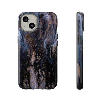 Blue River Ink Art iPhone Case (Protective) iPhone 14 Glossy Phone Case