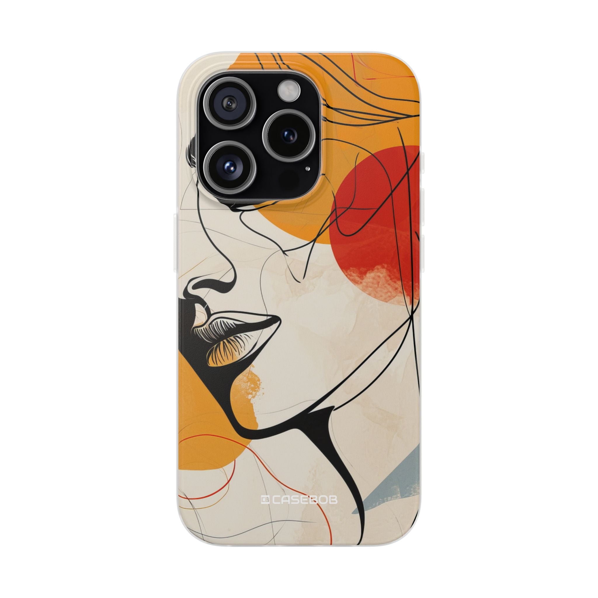 Contemplative Warmth | Flexible Phone Case for iPhone