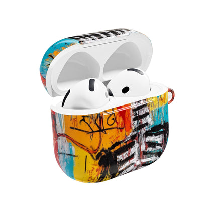 Neon Skull Chaos - AirPods Case
