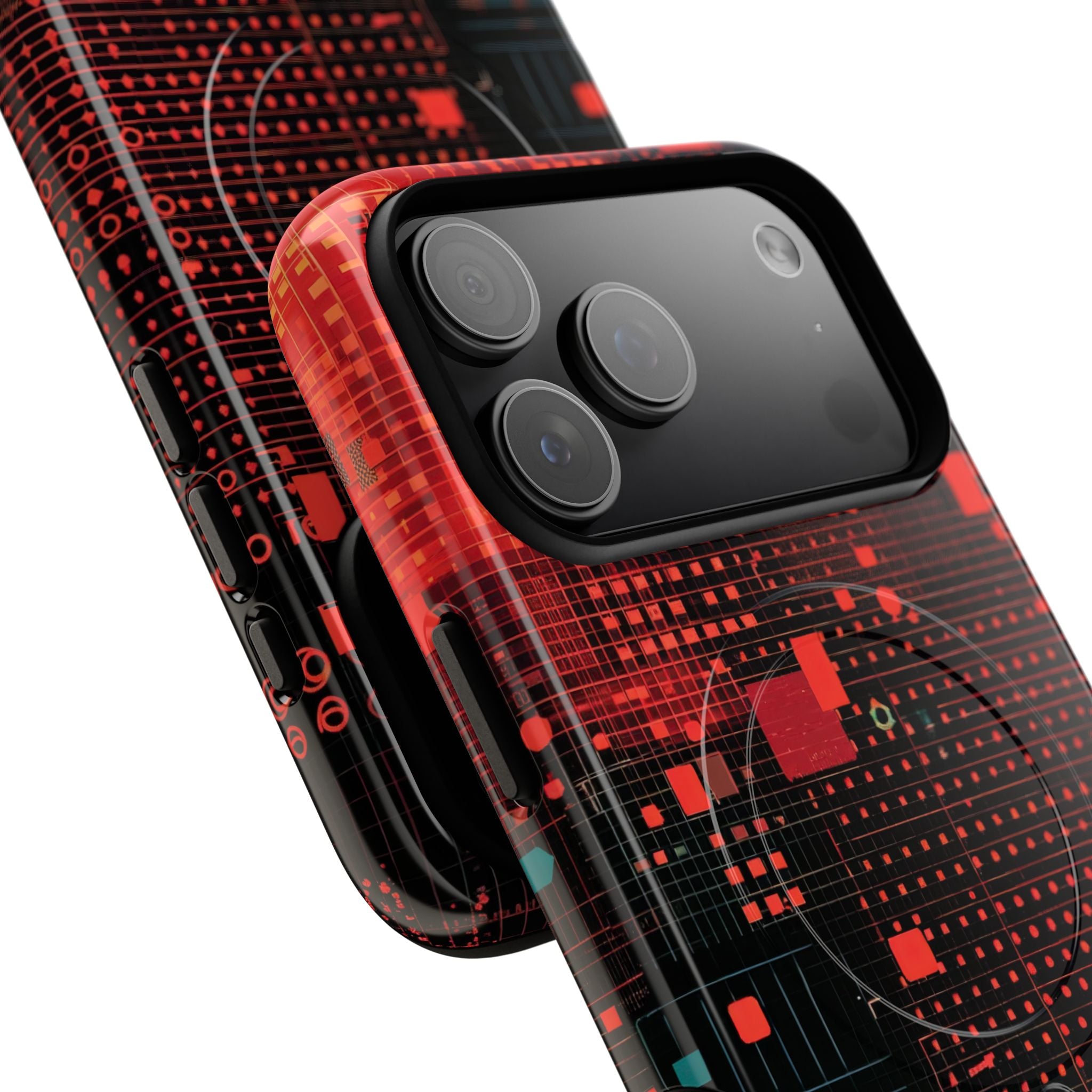 Grid Fusion iPhone 17 Pro Max Case - Tough+