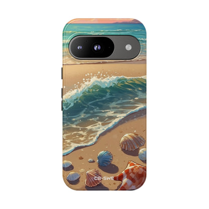 Seashells Kiss Shore - Google Pixel Case