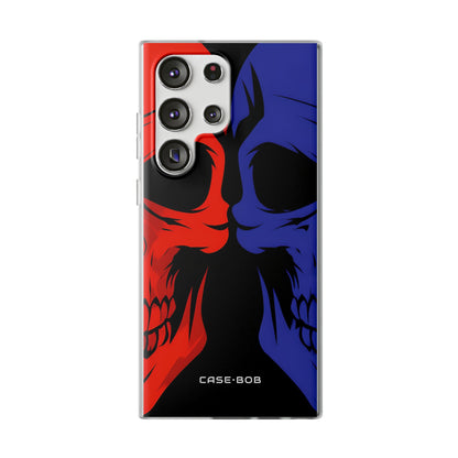 Skull Clash Samsung S23 Ultra Case - Soft