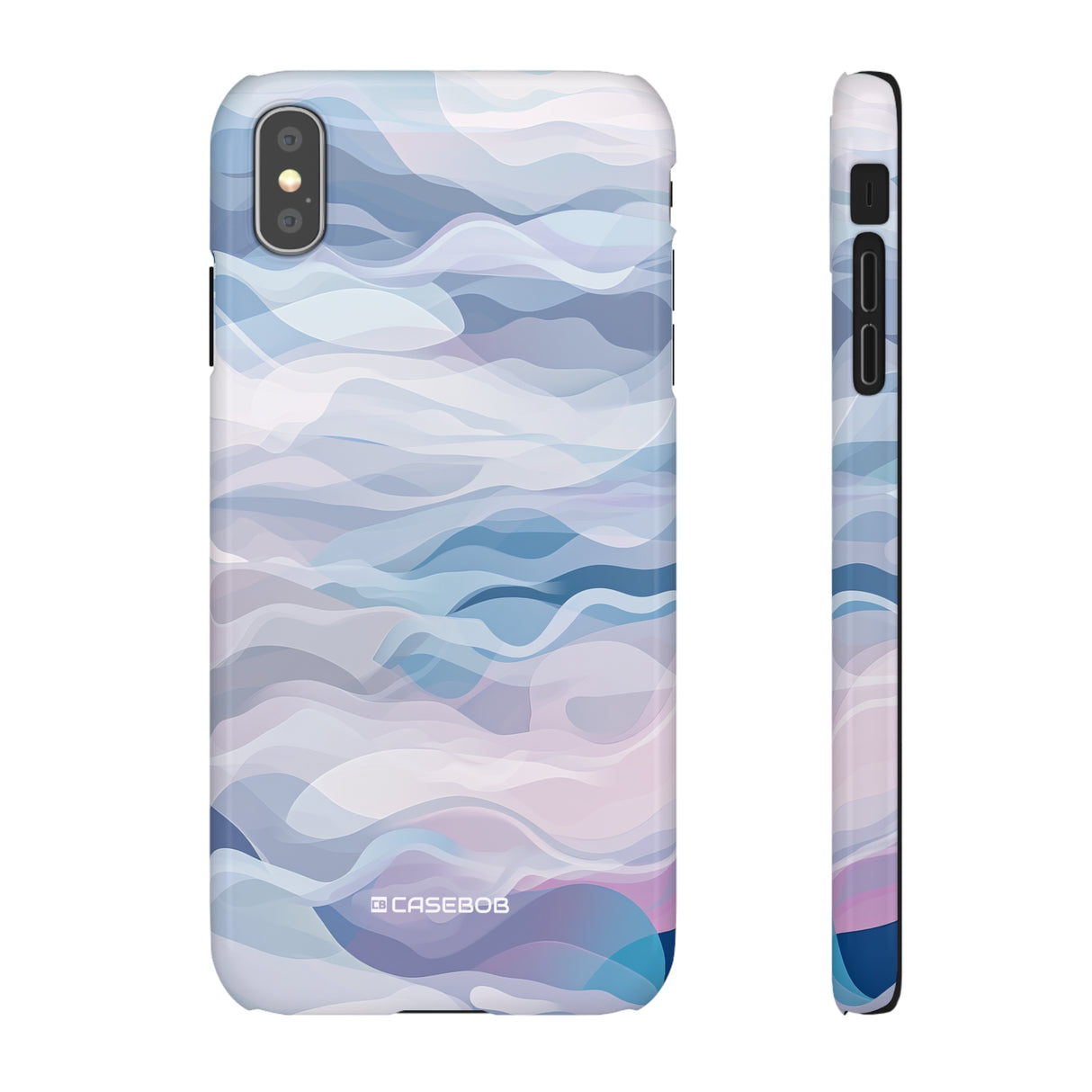 Pantone Serenity Design | Handyhülle für iPhone (Slim Case)