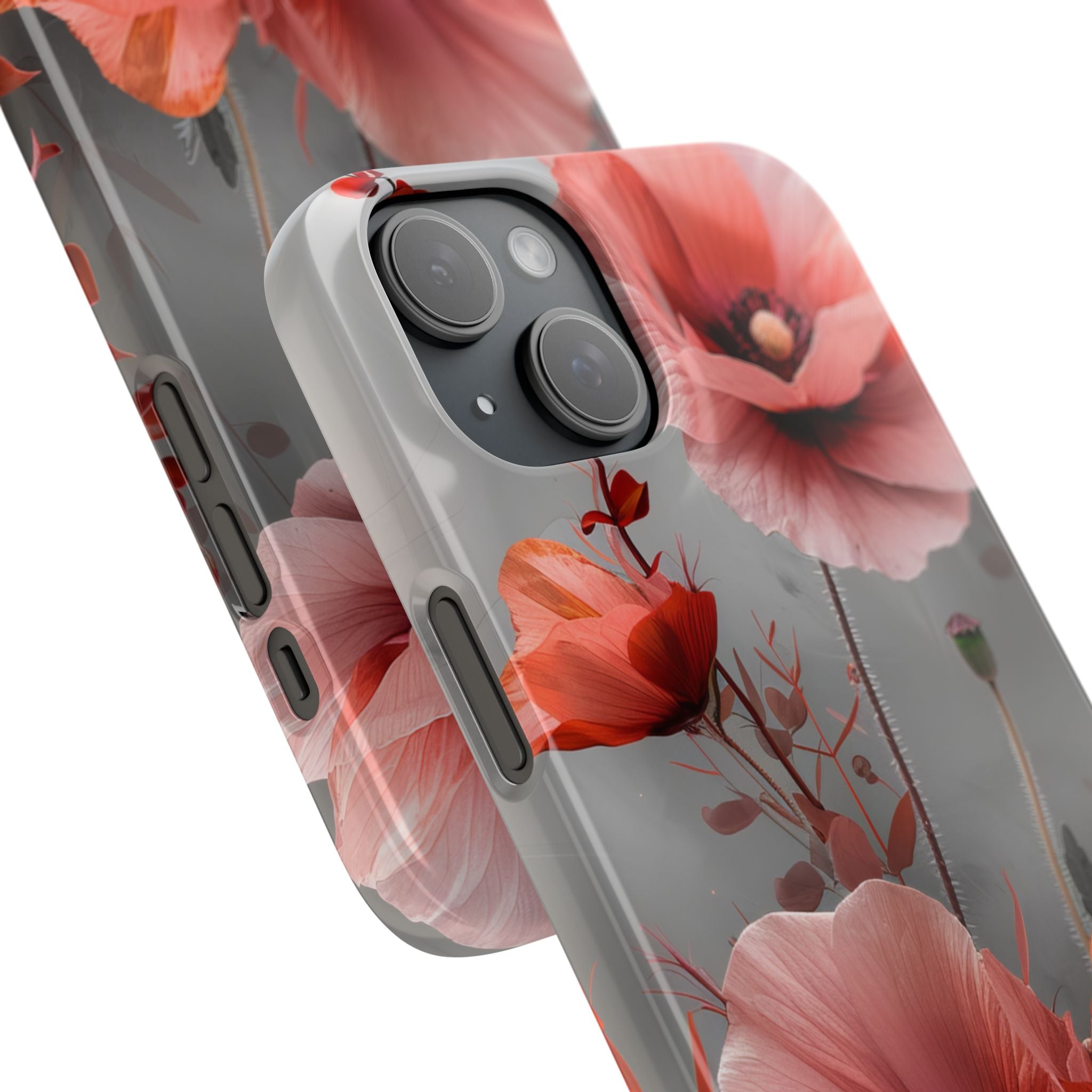 Ethereal Floral Elegance iPhone 15 - Slim Phone Case